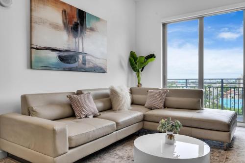 Setusvæði á Urban Escape 3 Bed Unit near Brickell and Wynwood