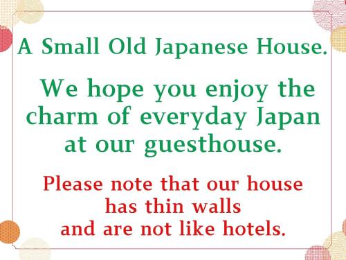 a small old japanese house we hope you enjoy the charm of everyday j at Guest House Pongyi in Kanazawa