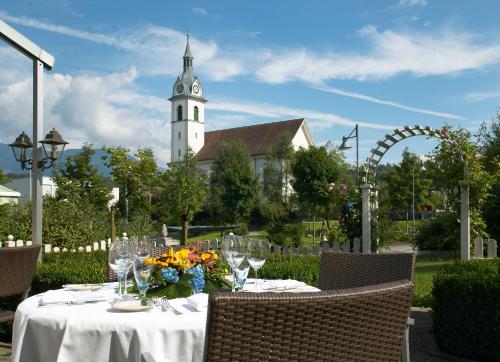 Vrt u objektu Landgasthof Hotel Rössli