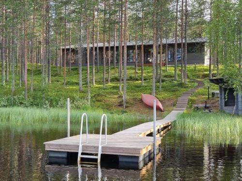 Naturlandskabet i nærheden af villaen