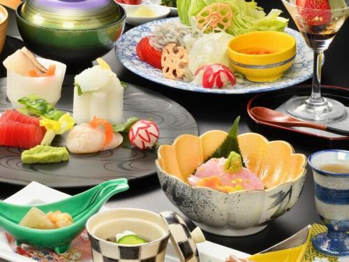 Makanan di atau berdekatan ryokan