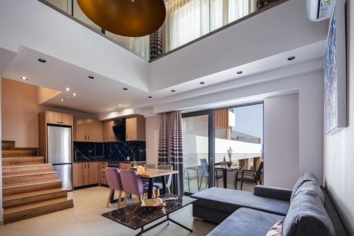 Khu vực ghế ngồi tại Sapphire Horizon Suites