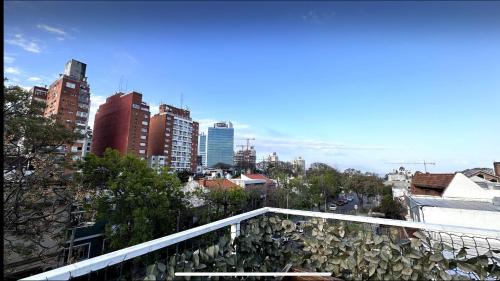 Vista general de Montevideo o vistes de la ciutat des de la casa o xalet