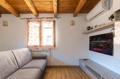 Prostor za sedenje u objektu Sunrise Home