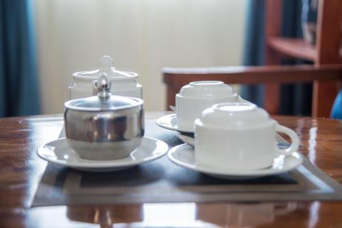 Facilități de preparat ceai și cafea la Nile Luxe Hotel