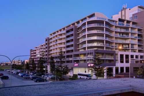 El edificio en el que está el hotel