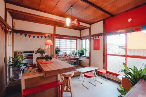 Uma área de estar em SLOW HOUSEkesennuma 102,103 - Vacation STAY 72219v