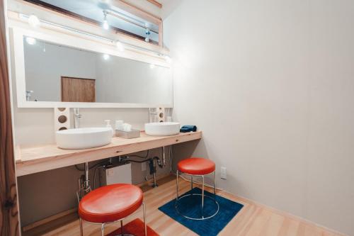 Um banheiro em SLOW HOUSEkesennuma 102,103 - Vacation STAY 72219v