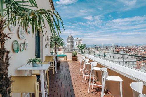 Balkon oz. terasa v nastanitvi Vincci Capitol