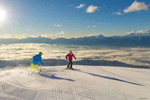 Berg, Skilift & zentrumsnah am Fuße der Gerlitzen Alpe a l'hivern