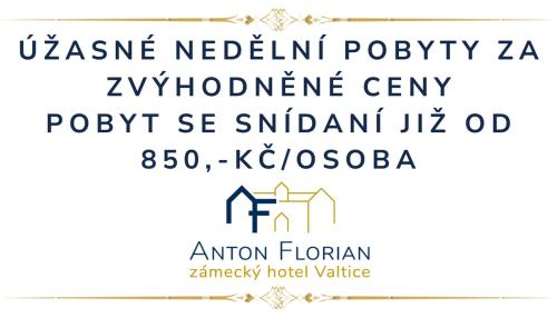 瓦尔季采Zámecký Hotel ANTON FLORIAN的一组用于klezmer字母的三个字体