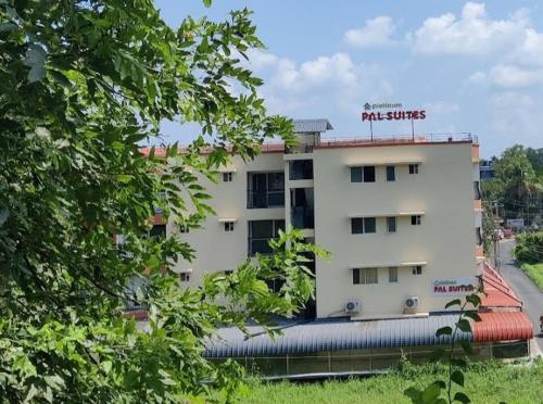 Budynek, w którym mieści się apartament