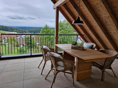 A balcony or terrace at Schwarzwaldpanorama