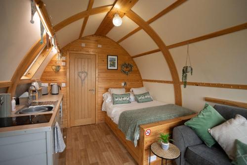 Dapur atau dapur kecil di Aberystwyth by Wigwam Holidays