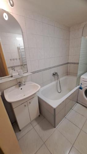 Baðherbergi á Útulný apartmán Košice v kľudnej lokalite