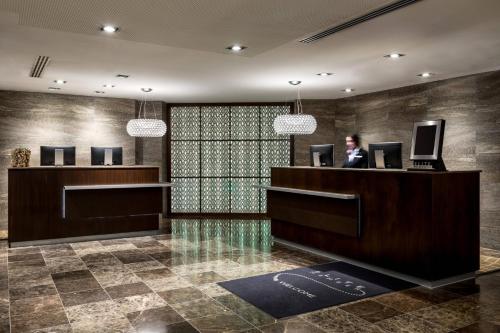 Khu vực sảnh/lễ tân tại Amsterdam Marriott Hotel