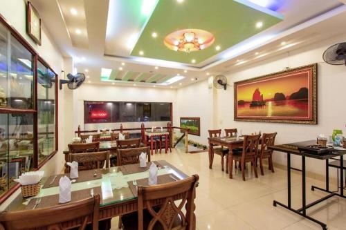 Un restaurant u otro lugar para comer en Ngoc Anh Hotel 2 Ninh Binh