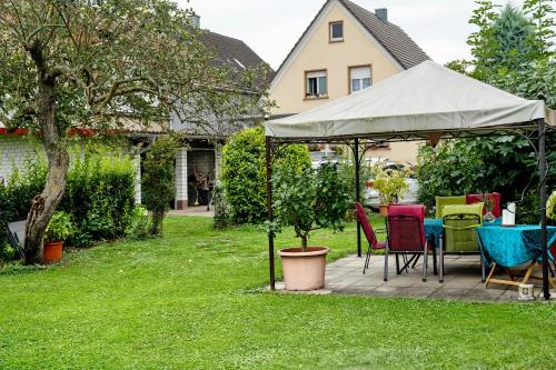 Um jardim em Ferienwohnung Walter