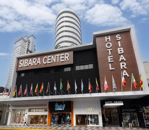 El edificio en el que está el hotel