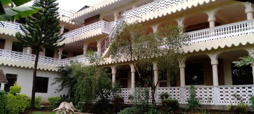 A balcony or terrace at Kilimanjarocountry club