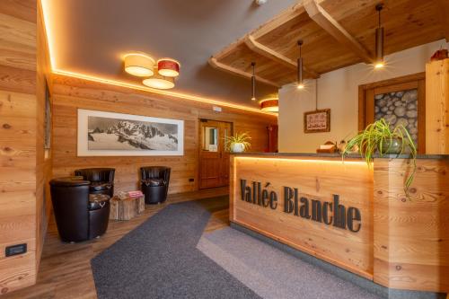 Certifikát, hodnocení, plakát nebo jiný dokument vystavený v ubytování Hotel Vallée Blanche Courmayeur