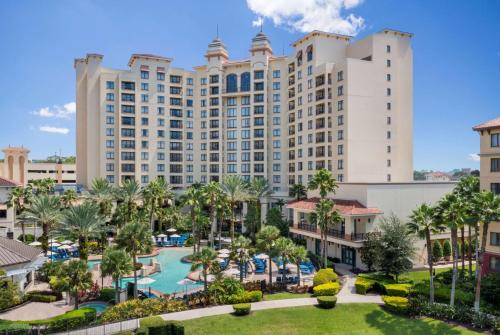 Majoituspaikassa Wyndham Grand Orlando Resort Bonnet Creek tai sen lähellä sijaitseva uima-allas