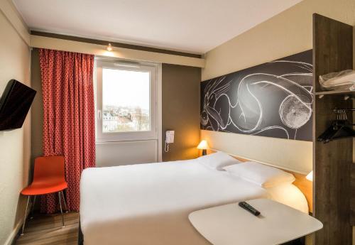 Lova arba lovos apgyvendinimo įstaigoje B&B HOTEL Boulogne-sur-Mer Centre Les Ports