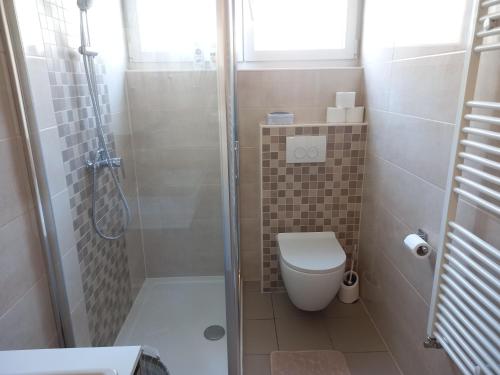 Vannituba majutusasutuses Apartman Lavio