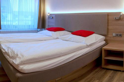 Hotel am Stern Uelzen में एक कमरे में एक या कई बेड