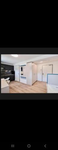 Кухня або міні-кухня у Modern Apartment Central Erlangen