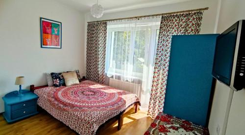 Lova arba lovos apgyvendinimo įstaigoje Muszynka Guest House