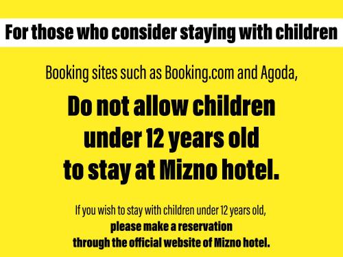 Niños alojados en Mizno Hotel