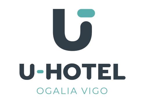 维戈U Hotel Ogalia Vigo的乌奥胡维克标志酒店