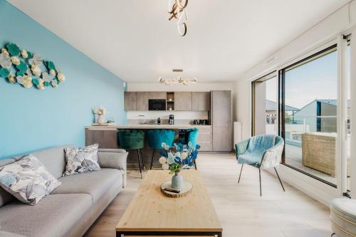 Kuhinja ili čajna kuhinja u objektu Appartement saint malo