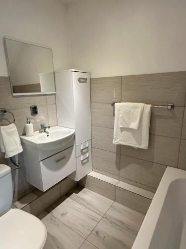 Un baño de Apartament Biały Kamień