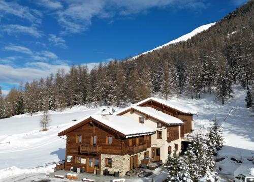 Agriturismo Bosco d'oro Livigno saat musim dingin