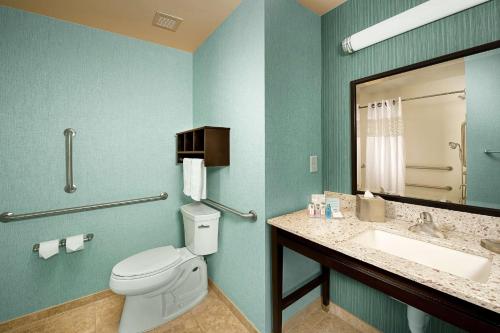 Hampton Inn Pampa tesisinde bir banyo