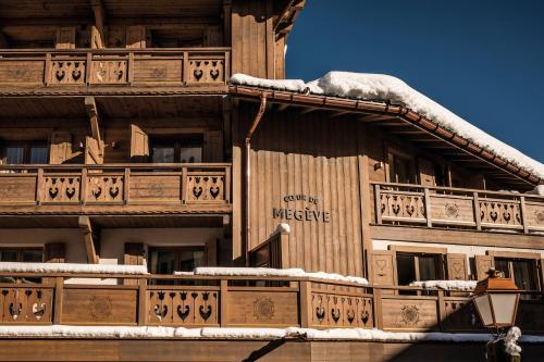 Un balcon sau o terasă la Coeur de Megève