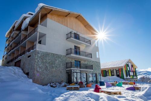 SnowTime Hotel under vintern