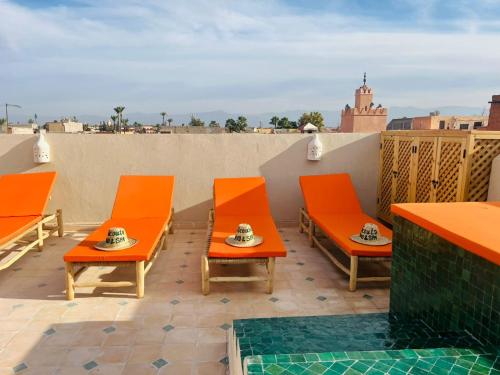 Балкон или тераса в Yacouta Riad and Spa