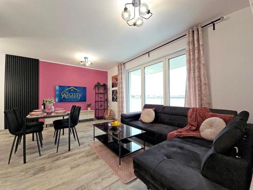 CLASSY APARTMENTS - Novum AQUAPARK tesisinde bir televizyon ve/veya eğlence merkezi