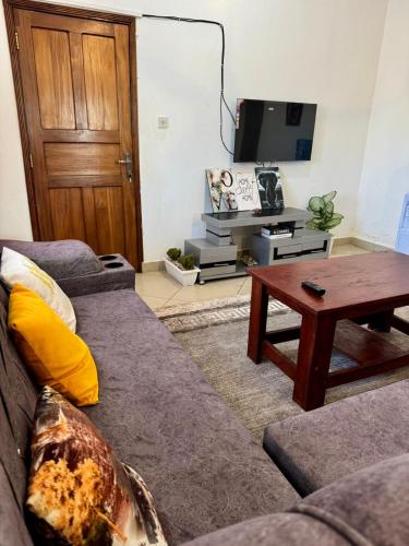 TV in/ali zabaviščno središče v nastanitvi Bree Airbnb