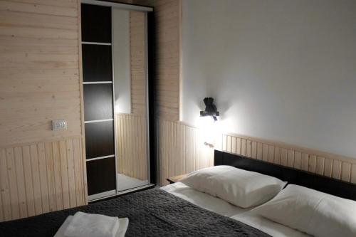 Cama o camas de una habitación en Затишок