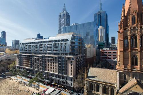 Splošen razgled na mesto Melbourne oz. razgled na mesto, ki ga ponuja hotel