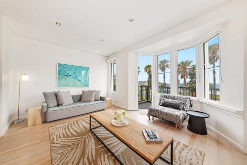 Setusvæði á Bondi Beach Hazel unit 1 - Beach view with balcony and 2 bedrooms