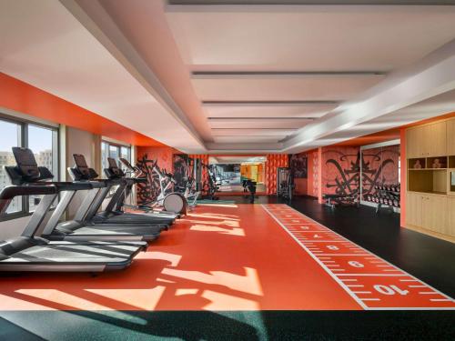 Fitnesscenter och/eller fitnessfaciliteter på Mercure Muscat