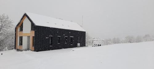 Bran Cottage през зимата