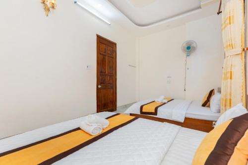 Voodi või voodid majutusasutuse Homestay Bãi Sau - 5 phòng ngủ - 30 Võ Thị Sáu - Free karaoke toas