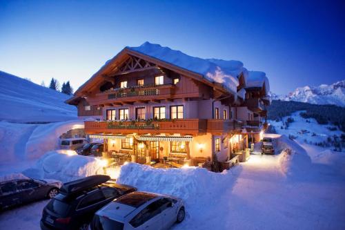 Gasthof Hotel Handlerhof durante o inverno