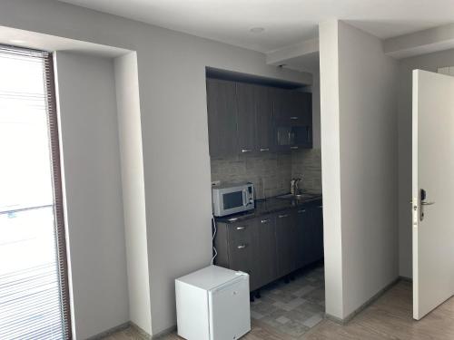 Majoituspaikan New Gudauri Loft 2 Redco keittiö tai keittotila